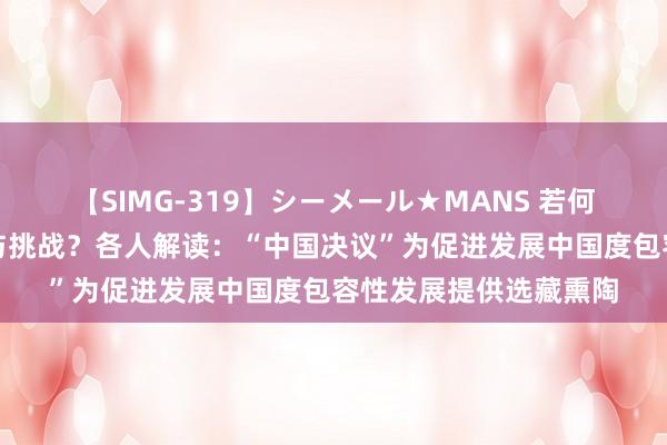 【SIMG-319】シーメール★MANS 若何叮咛数字经济的机遇与挑战？各人解读：“中国决议”为促进发展中国度包容性发展提供选藏熏陶