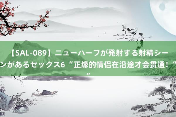 【SAL-089】ニューハーフが発射する射精シーンがあるセックス6 “正缘的情侣在沿途才会贯通！”