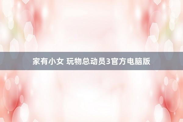 家有小女 玩物总动员3官方电脑版